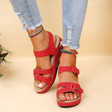 Summer Women Sandals Vintage Roman Sandals Female Fashion Non-Slip Beach Shoes Open Toe Walking Women Shoes
