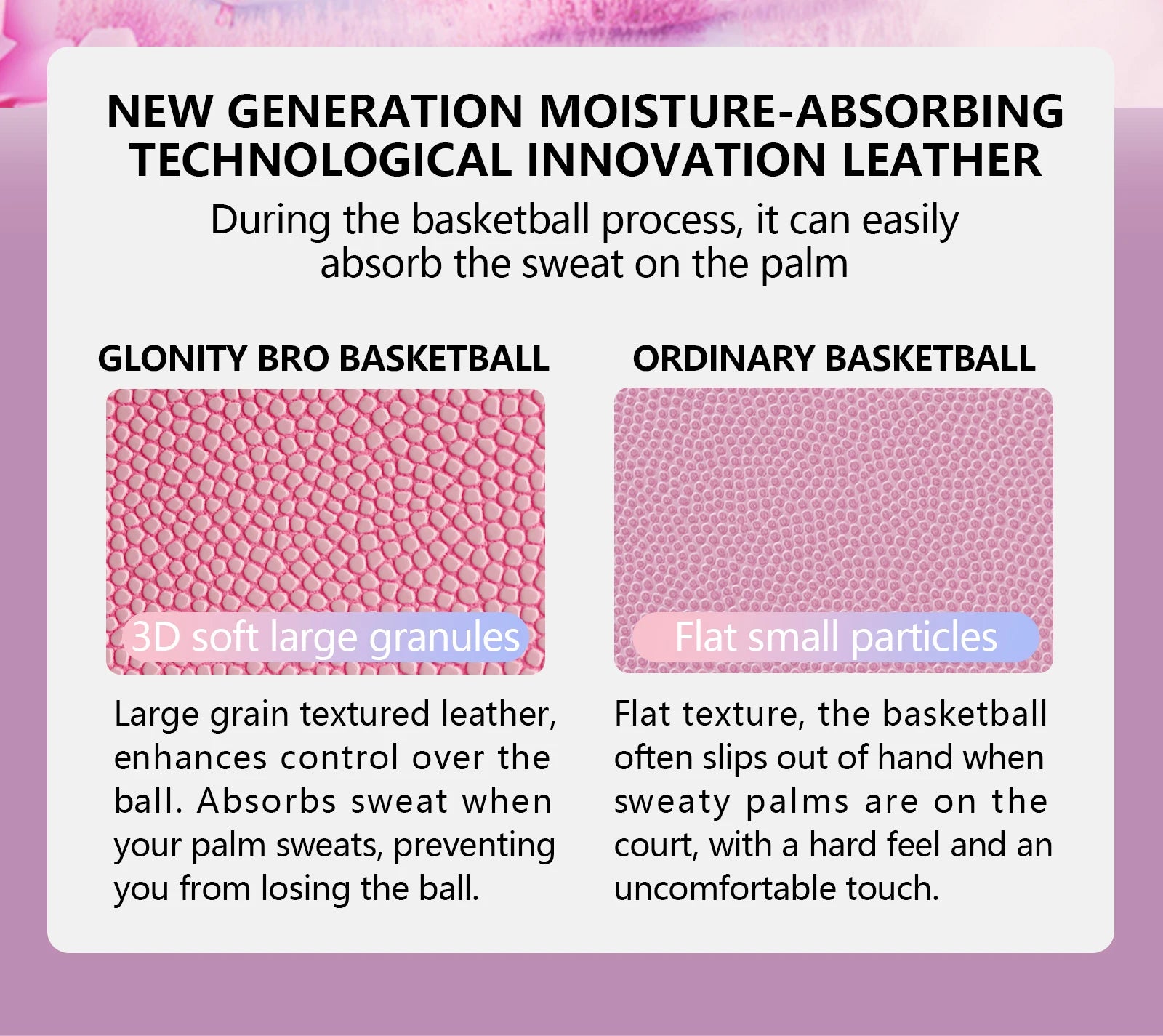 Women's Basketball Size 5, 6, 7 Pink Official Competition Children's Basketball Indoor Outdoor Standard Ball PU Non-slip Wear-resistant