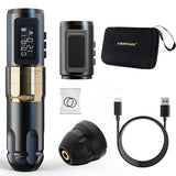 Ambition MARS-U Professional Wireless Tattoo Machine Pen Adjustable Stroke 2-4mm Cartridge 1800mAh Coreless Motor Tattoo Artists