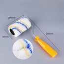 4 Inch Paint Roller Cover Rollers Brush for Painting Cabinet Home Tool Kit Proffesional DIY Wall Corner Ceilings Painting Brush