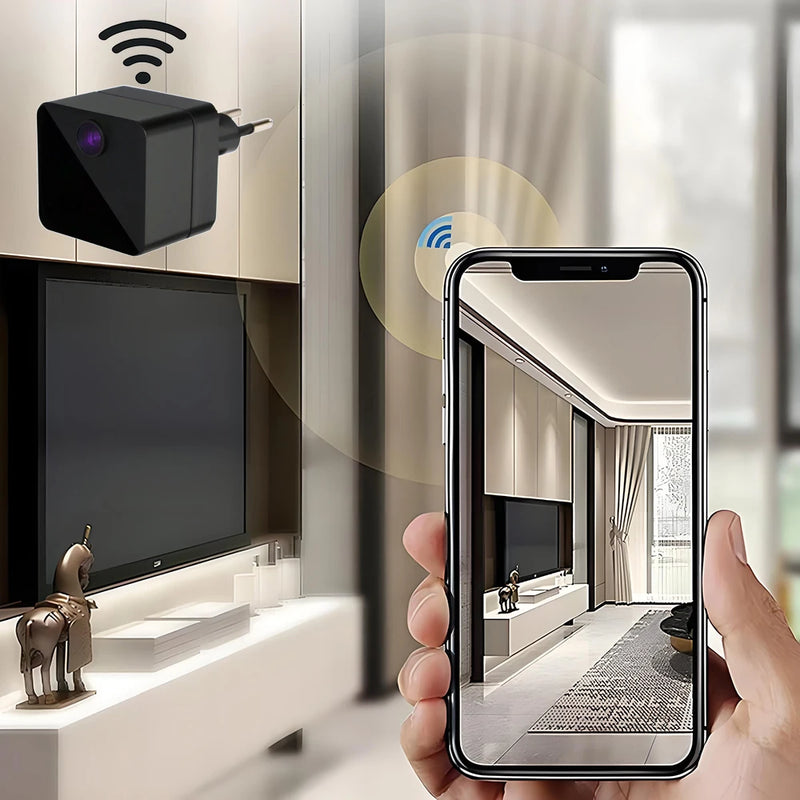 Cámara de red inalámbrica 1080P HD compatible con WiFi 2,4G, visión nocturna infrarroja interior del hogar, protección de monitoreo de seguridad, cámara para niñera