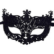Máscara Veneziana de Baile de Máscaras com Glitter e Fitas para Mulheres – Estilo Misterioso para Halloween e Festas a Fantasia