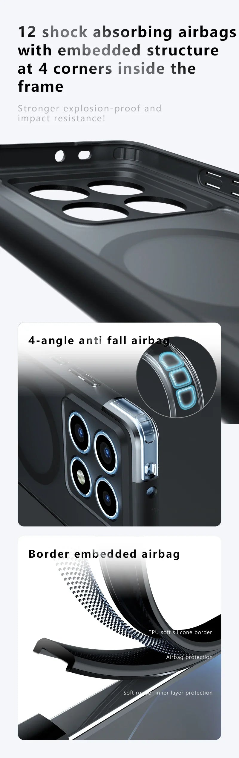 Case for Xiaomi 15T 14T Pro Poco F6 Pro New Matte Transparent Magnetic Wireless Charge Shockproof Funda For Magsafe Cover