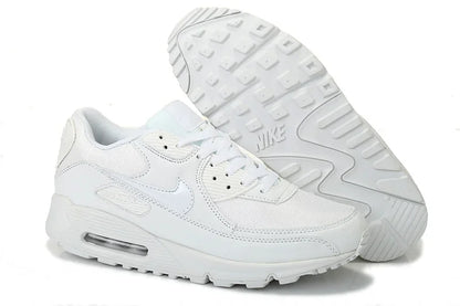 Nike AIR MAX 90 Classic - Zapatillas deportivas para hombre y mujer, color blanco, negro, azul y rojo, cómodas, para exteriores, talla 36-46