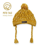 Winter Soft Dog Hats, Warm Pet Dog Knitted Hat, Windproof Knitting Dog Hat