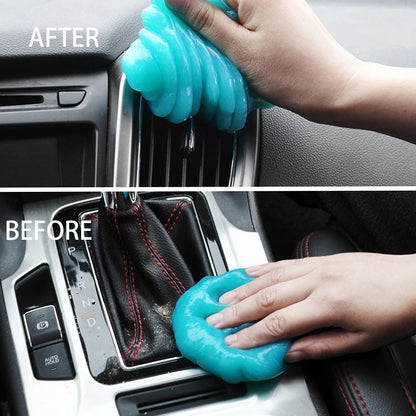 Car Cleaning Gel Soft Glue Car Air Outlet Vacuum Mud Multi-function Keyboard Gap Cleaning Mud Car Gap Dust Dirt Cleaner Soft Gel