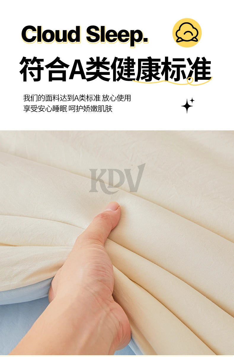 100% Cotton Filled Super Soft Autumn Winter Quilt Lightweight Fluffy Warm Duvets Core Grade A Comfort Quilted Double Comforter