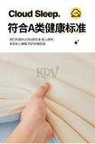 100% Cotton Filled Super Soft Autumn Winter Quilt Lightweight Fluffy Warm Duvets Core Grade A Comfort Quilted Double Comforter