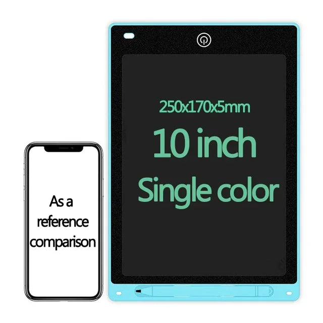 LCD Escrita Tablet para Crianças, Graffiti Sketchpad Brinquedos, Handwriting Blackboard, Magic Drawing Board, Presente, 10 ", 12"