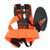 Padded Double Shoulder Strap Comfortable Trimmer Shoulder Strap Labor Saving Increase Safety for Brush Cutter Trimmer