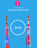 Oral B Electric Toothbrush Soft Bristle Protect Gum for Kid Waterproof Timer Teeth Brush with Extra Supplement Brush Head Refill