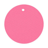 18/14cm Round Heat Resistant Silicone Mat Drink Cup Coasters Non-slip Pot Holder Table Placemat Kitchen Accessories Onderzetters
