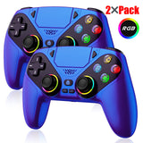 Controller For Playstation 5 PS5/PS5 Pro/Slim/PC Gamepads W/Hall Effect RGB Wireless Game Control Joystick Marco/Turbo Program