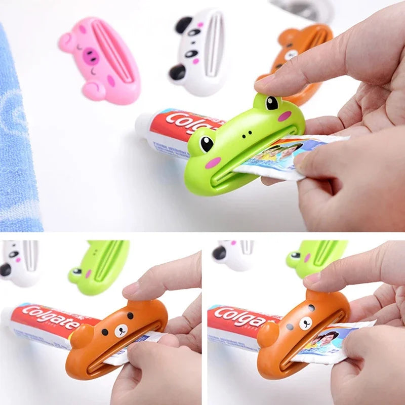1pcs for Home Multifunctional Toothpaste Squeezer Animal Toothpaste Dispenser Household Daily Necessities Bathroom apply