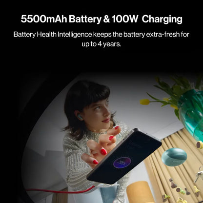 Versión global OnePlus Nord 4 5G Smartphone Snapdragon 7 Plus Gen 3 100W SUPERVOOC Batería 5500mAh Cámara principal de 50MP Pantalla de 120Hz