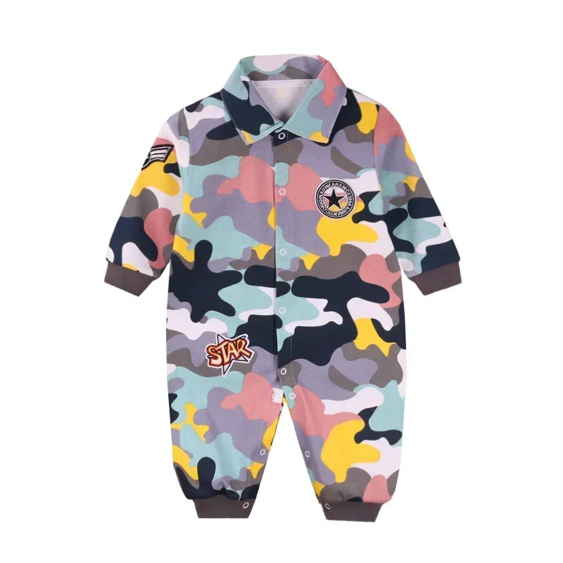 2024 baby spring clothes 0 to 12 months cotton girls clothing Onesies Autumn newborn Comfortable baby jumpsuits baby boy rompers