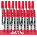 Permanent Paint Marker Pen Waterproof Black Pen for Tyre Oily Markers Quick Drying Signature Pen Stationery Supplies