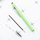 20-200 Pens Wholesale Metal Ballpoint Pen Touch Screen Pen Office School Advertising Pen Custom Logo Text Laser Engraving