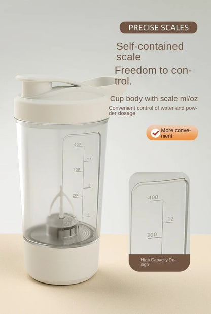 New Self-Stirring Shaker Cup Automatic Stirring Cup for Protein Shakes and Meal Usb Rechargeable Shaker Portable Mixing Cups