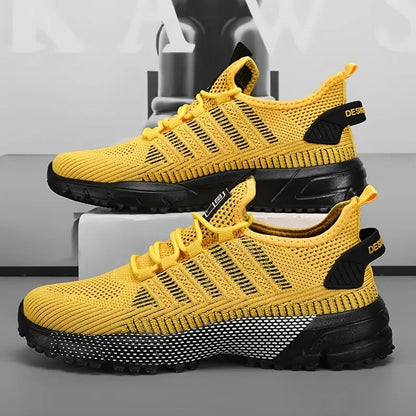 New 2025 Men Running Shoes Breathable Outdoor Sports Shoes Lightweight Sneakers for Men Comfortable Athletic Training Footwear