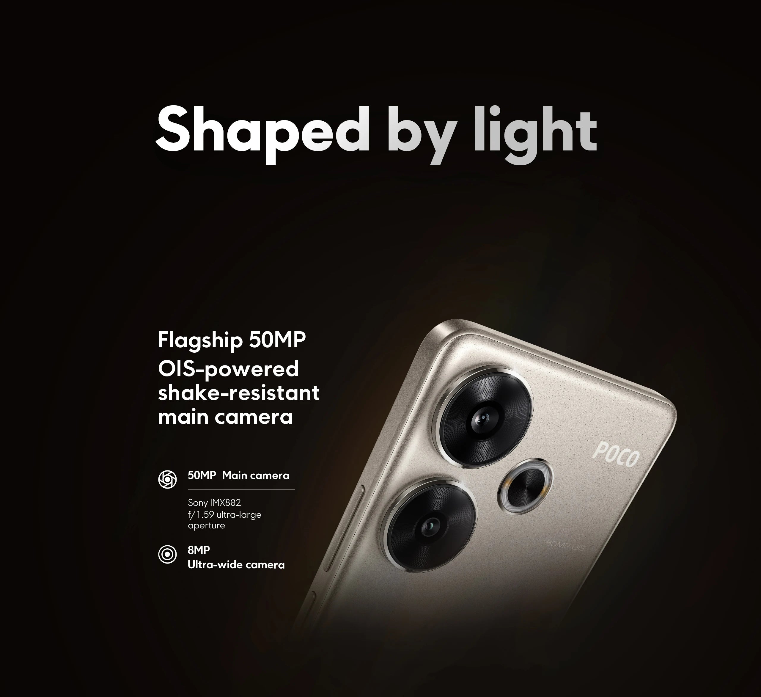 POCO F6 5G Global Version Cellphone 120Hz Flow AMOLED display 90W turbo charging 50MP camera system with OIS Snapdragon 8s Gen 3