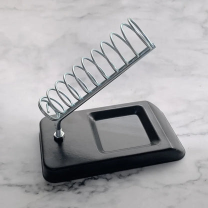New Soldering Iron Stand Portable Holder Soldering Tin Stand with Welding Cleaning Sponge Electric Soldering Iron Accessories