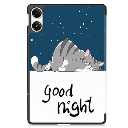 For Xiaomi Redmi Pad Pro 2024 Tri-Folding Flip Stand Case Funda for Red Mi Pad Pro 12.1 Tablet with Auto Sleep Cover