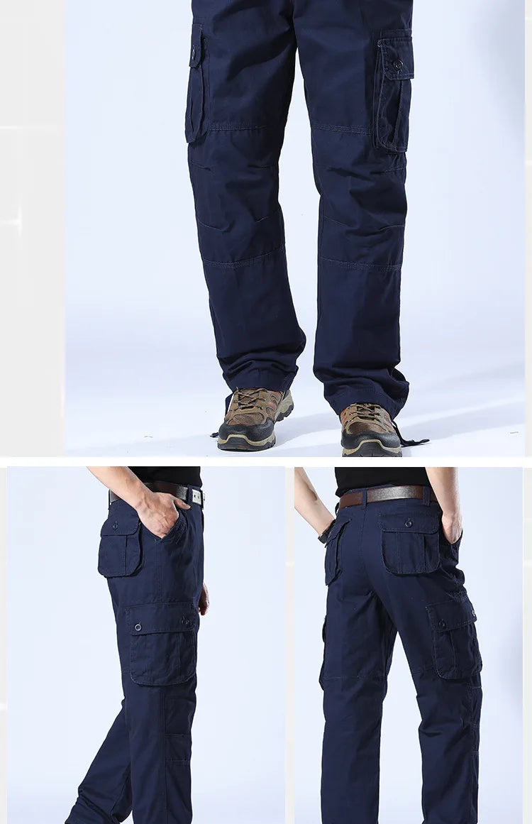 Men's Camouflage Cargo Pants Camo Cargo Multi Pockets Military Tactical Pants Man Hip Hop Joggers Streetwear Sweatpant for Men