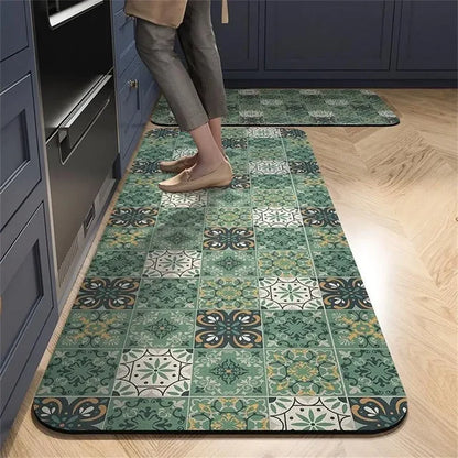 Tapetes de cozinha antiderrapantes para sala de estar, tapete de longa área, tapete, tapete de entrada, decoração de casa