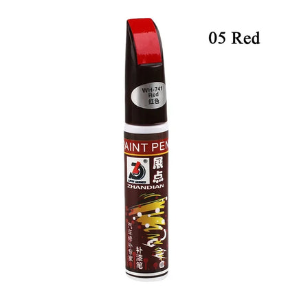 Car Paint Scratches Repair Pen Brush Waterproof Paint Marker Pen Car Tyre Tread Care Automotive Maintain Black White Red Silver