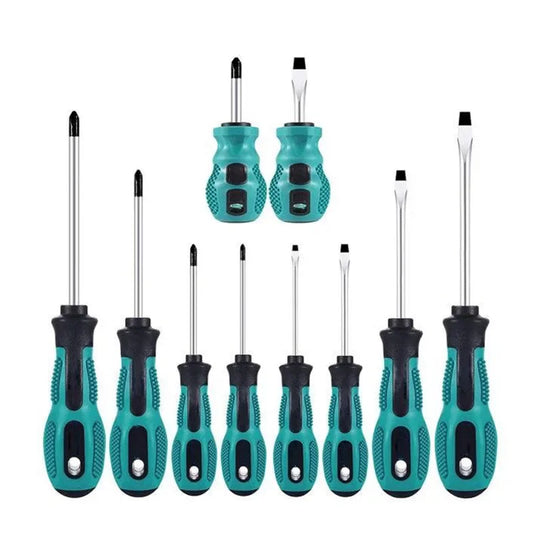 Multipurpose Handle Screwdriver Set With Magnetic Insulated Security Repair Hand Tools Cross/Straight Type Mini Screwdriver