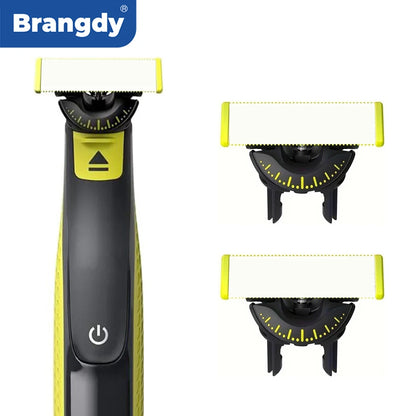 Brangdy Shaver 360 Replacement Blades for Philips One Blade Pro QP2520  QP2630 QP6510 QP6530 Hybrid Electric Beard Trimmer