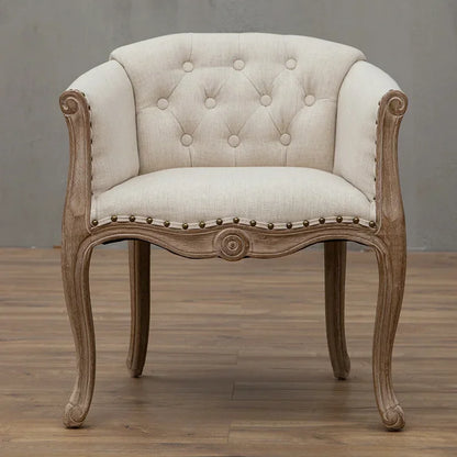 European Hotel Dining Chair, Leisure Sofa Chair, Solid Wood Antique Dining Chair, Living Room Leisure Sofa,Support Customization