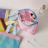 Soft Color Makeup Bag with Drain Holes Large Shower Organizer Travel Essentials