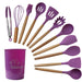 Purple 12 Pcs