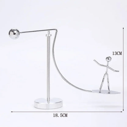 Creative Balance Pendulum Students' Graduation Gift Newton's Physics Pendulum Ball Permanent Motion Pendulum living room decor
