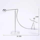 Creative Balance Pendulum Students' Graduation Gift Newton's Physics Pendulum Ball Permanent Motion Pendulum living room decor