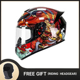 Full Face Helmet Motocross Helmet Breathable Helmet Wear-Resistant Helmet For Motorcycle Anti-Fall Motorcycle Helmets Supplies