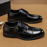 Sapatos Oxford Masculinos Italianos Marrons Cano Baixo Casual de Negócios Sapatos de Couro Masculinos para Banquete Sola Macia Tamanho Grande: 38-48