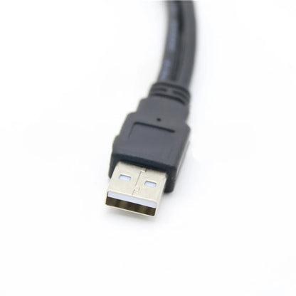 2.0 A 1 male to 2 Dual USB Female Data Hub Power Adapter Y Splitter USB Charging Power Cable Cord Extension Cable