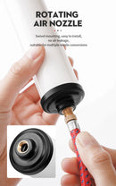 Xunting Pedal MTB Bicycle Pump MTB Bike Ball Air Pump InflatorSchrader Bicycle Pumps Compact Inflation Accessories for Swimming