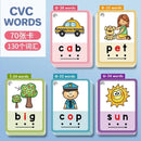 Phonics Learning Cards Language Teaching Aid Sight Words Educational Phonics Flash Cards For Home School