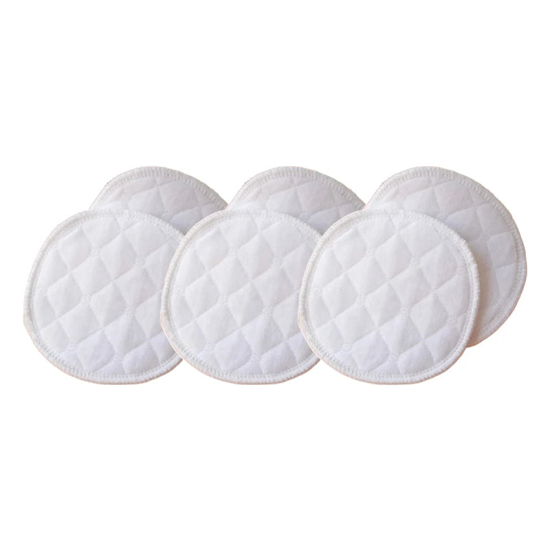 6/8/10pcs Reusable Nursing Breast Pads Washable Soft Absorbent Baby Breastfeeding Breast Cotton Pads for Pregnant Women