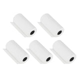 5/10 rollos de papel térmico para cámara, impresión blanca para niños, pulpa de madera, impresión instantánea, papel de liar para niños, accesorio para miniimpresora