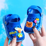 Kids Slippers For Boys Girls Cartoon Shoes Summer Toddler Flip Flops Baby Indoor Slippers Beach Swimming Slippers for Children