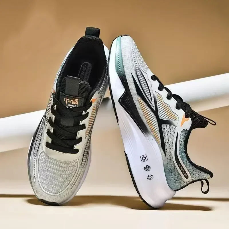 Running & Walking Men's Shoes - Lace-up, Lightweight, Comfortable & Breathable Tennis Sneakers