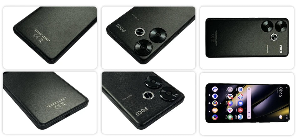 POCO F6 5G Global Version Cellphone 120Hz Flow AMOLED display 90W turbo charging 50MP camera system with OIS Snapdragon 8s Gen 3
