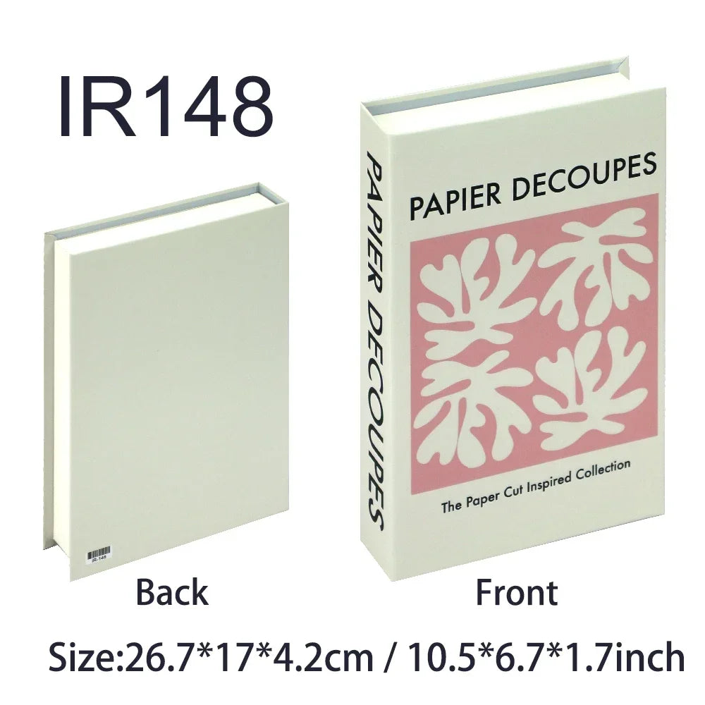 Travel Series Fake Book Decoration Coffee Table Living Room Fashion Fake Book Storage Box Decor Model Room IBIZA CAPRI