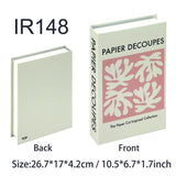 Travel Series Fake Book Decoration Coffee Table Living Room Fashion Fake Book Storage Box Decor Model Room IBIZA CAPRI