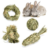 Small Animal Chew Toys For Ribbit Bunny Hamster Guinea Pigs Chinchillas Tooth Cleaning Molar Grinding Toys Samll Pet Supplies